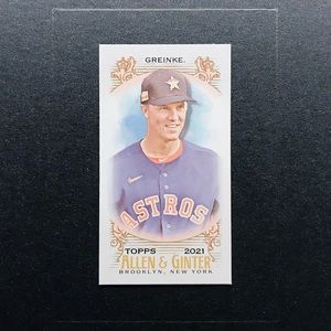 Zack Greinke - 2021 Topps Allen and Ginter Mini A and G Back #172